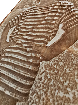 Baumscheibe oval Fräsbild 46-56cm